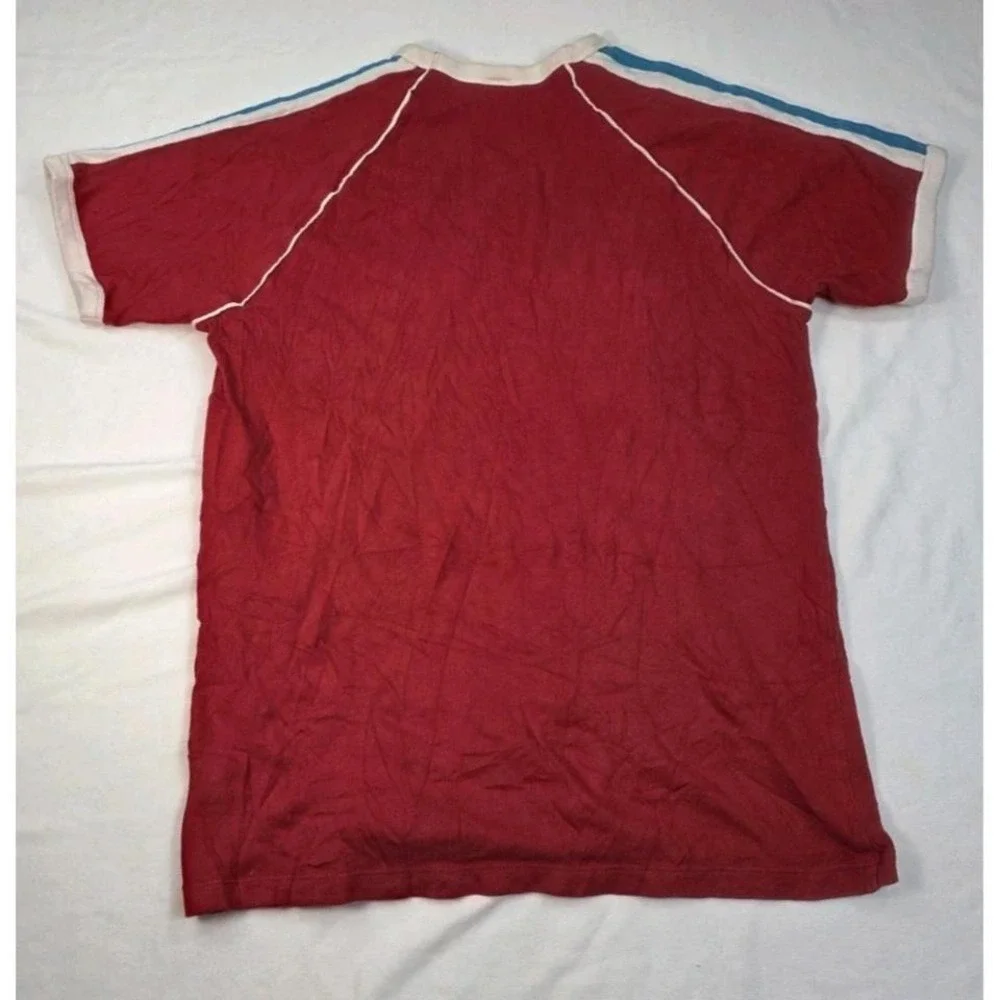 Vintage Hollister Shirt‎ Men Large Red Good Time Sportswear Soccer